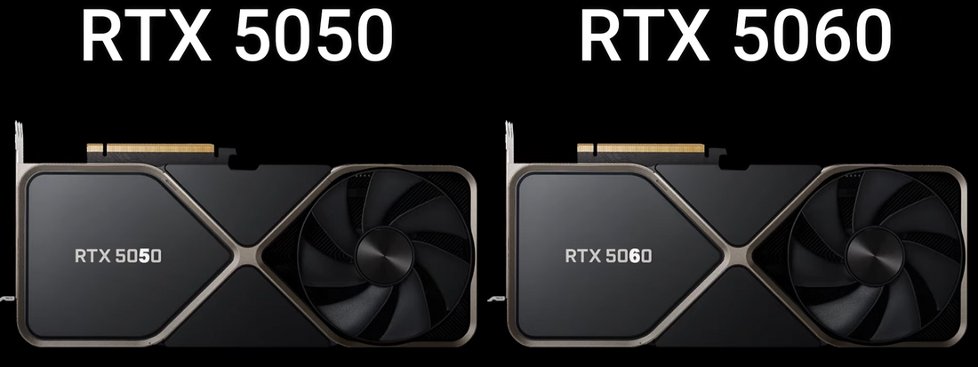 Nvidia RTX 5050 VS. RTX 5060